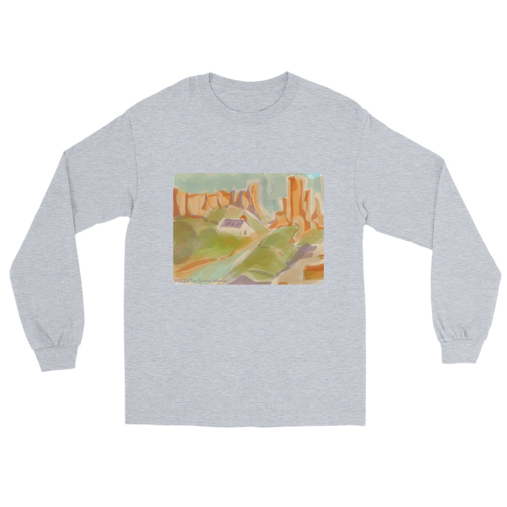 CHIMAYO HILLS - Men’s Long Sleeve Tee - Image 9