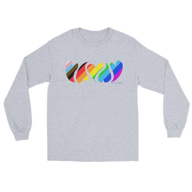 HEARTS OF PRIDE - Men’s Long Sleeve Tee - Image 9