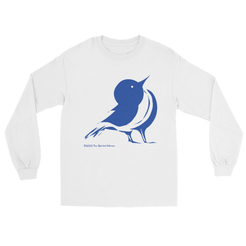 SONGBIRD I - Men’s Long Sleeve Tee - Image 6