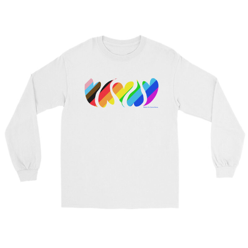 HEARTS OF PRIDE - Men’s Long Sleeve Tee - Image 13