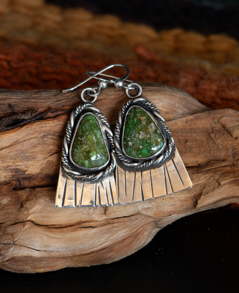 J105 - Sonoran Gold Turquoise Earrings