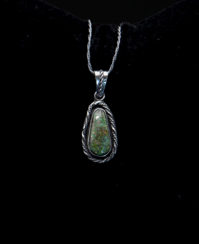 J119 - Sonoran Gold Turquoise Pendant - Image 4