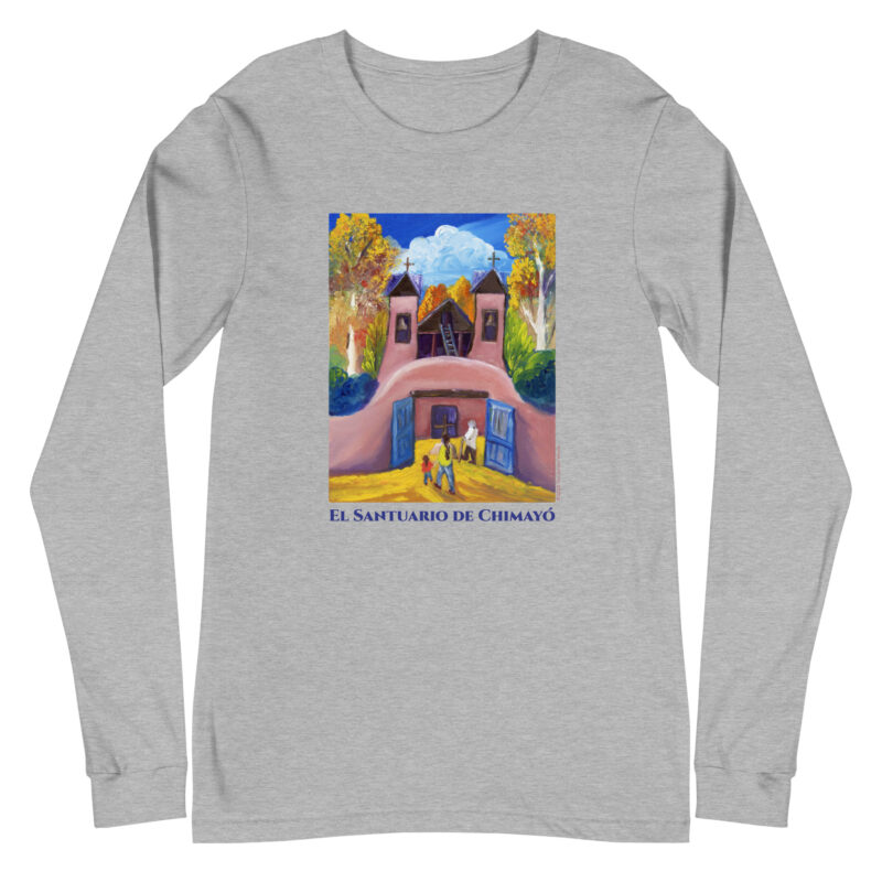 VISITING EL SANTUARIO - Unisex Long Sleeve Tee - Image 4