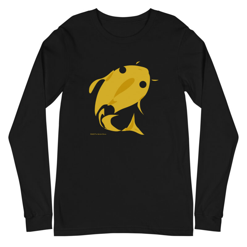 GOLD FISH -Unisex Long Sleeve Tee - Image 2