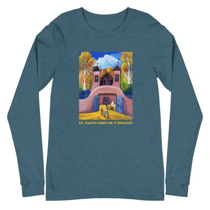 VISITING EL SANTUARIO - Unisex Long Sleeve Tee - Image 8