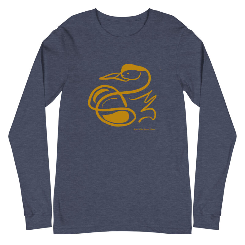 GOLD SWAN - Unisex Long Sleeve Tee - Image 2