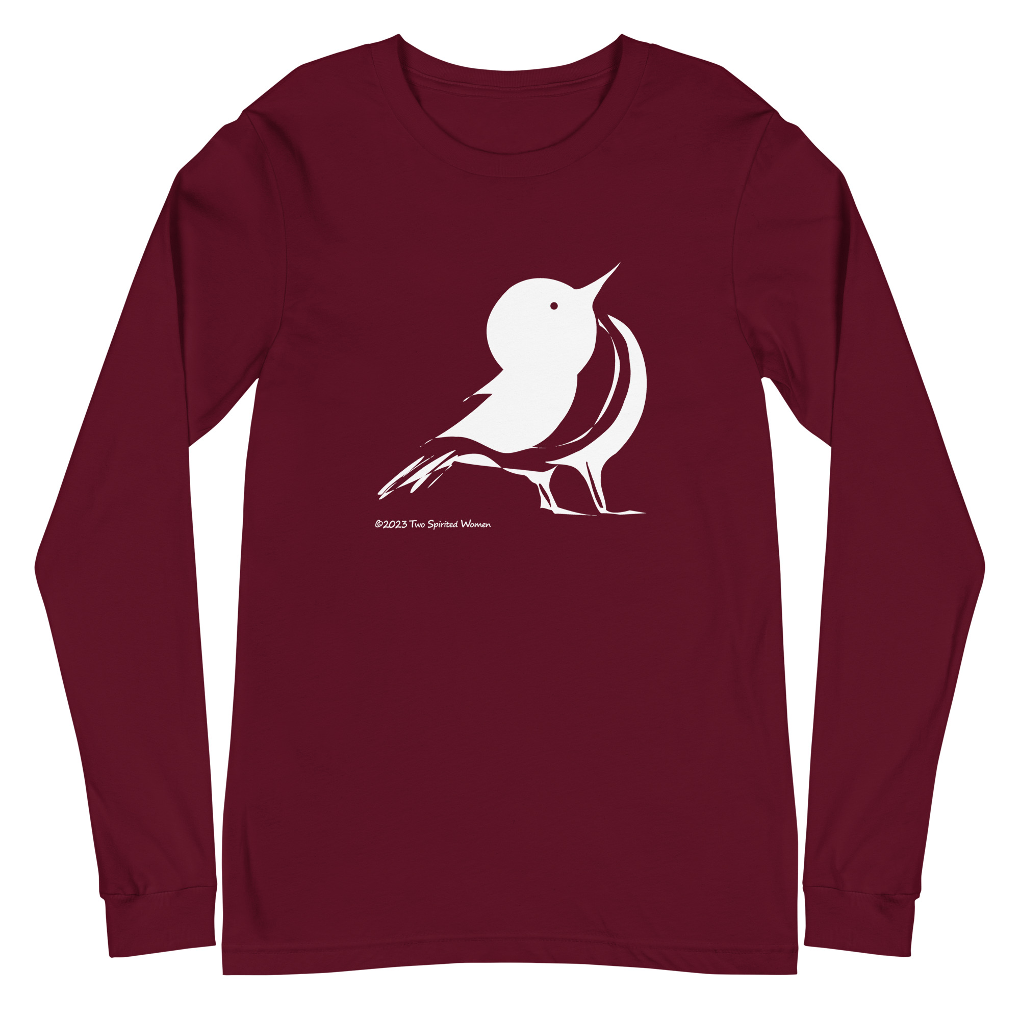WHITE SONGBIRD - Unisex Long Sleeve Tee