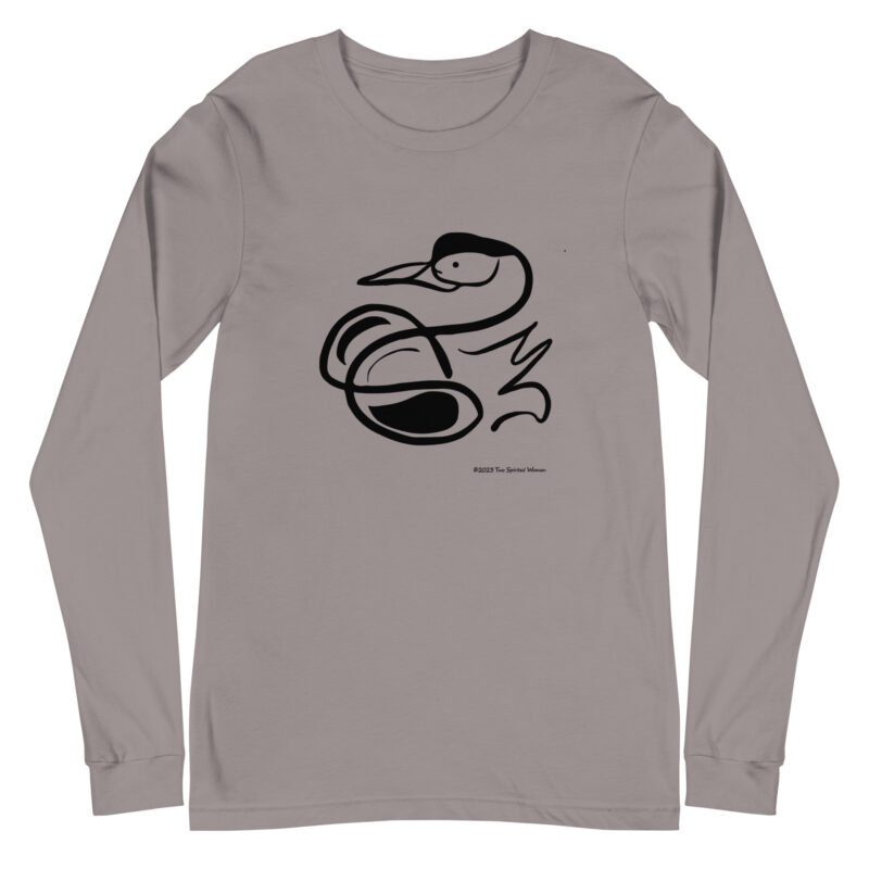 GOLD SWAN - Unisex Long Sleeve Tee - Image 5