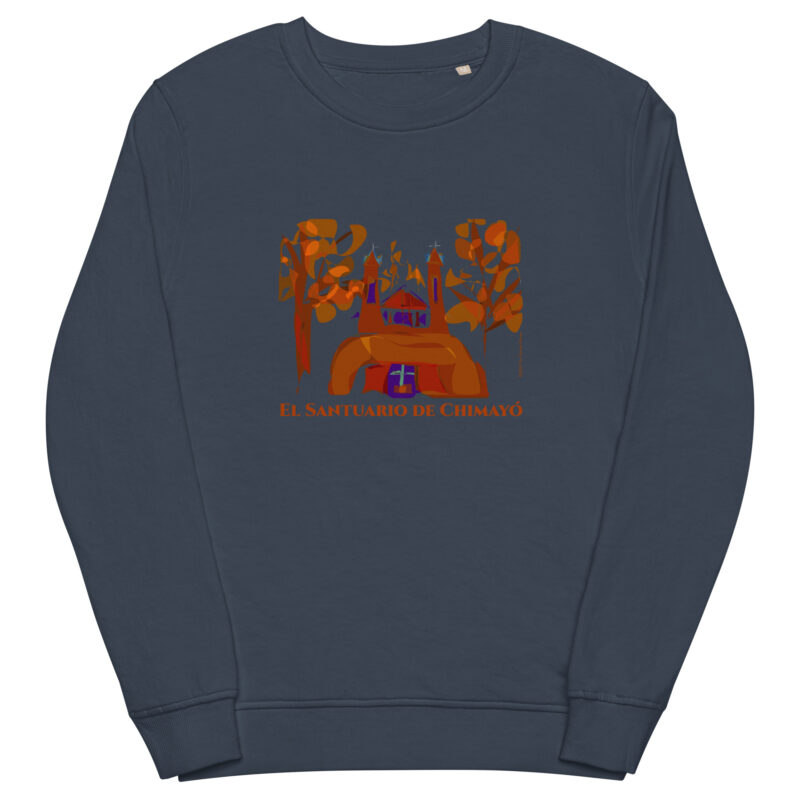 EL SANTUARIO IN FALL - Unisex Organic Sweatshirt - Image 2