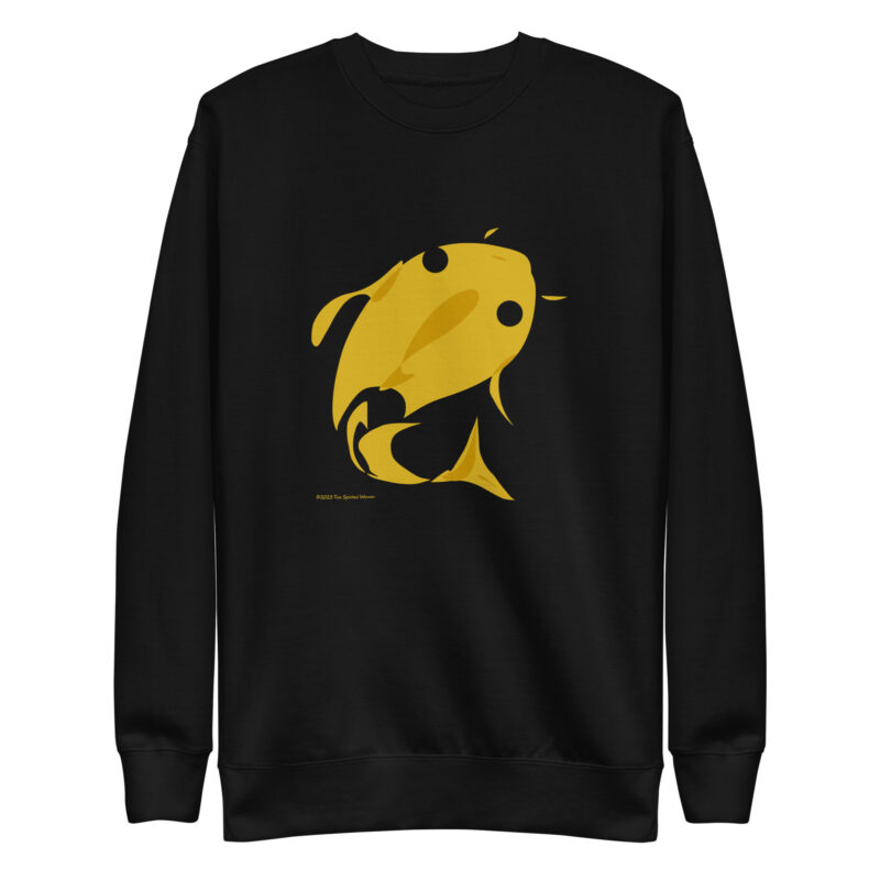 GOLD FISH - Unisex Premium Sweatshirt - Image 3