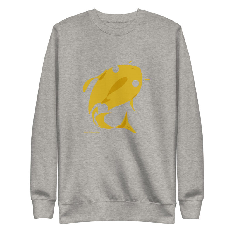 GOLD FISH - Unisex Premium Sweatshirt - Image 7