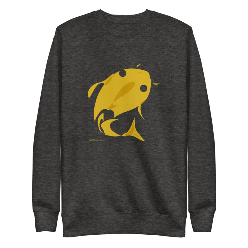 GOLD FISH - Unisex Premium Sweatshirt - Image 5