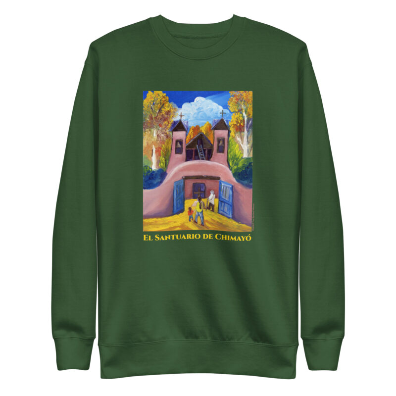 VISITING EL SANTUARIO - Unisex Premium Sweatshirt - Image 4