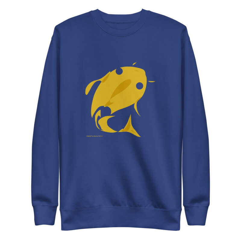 GOLD FISH - Unisex Premium Sweatshirt - Image 2