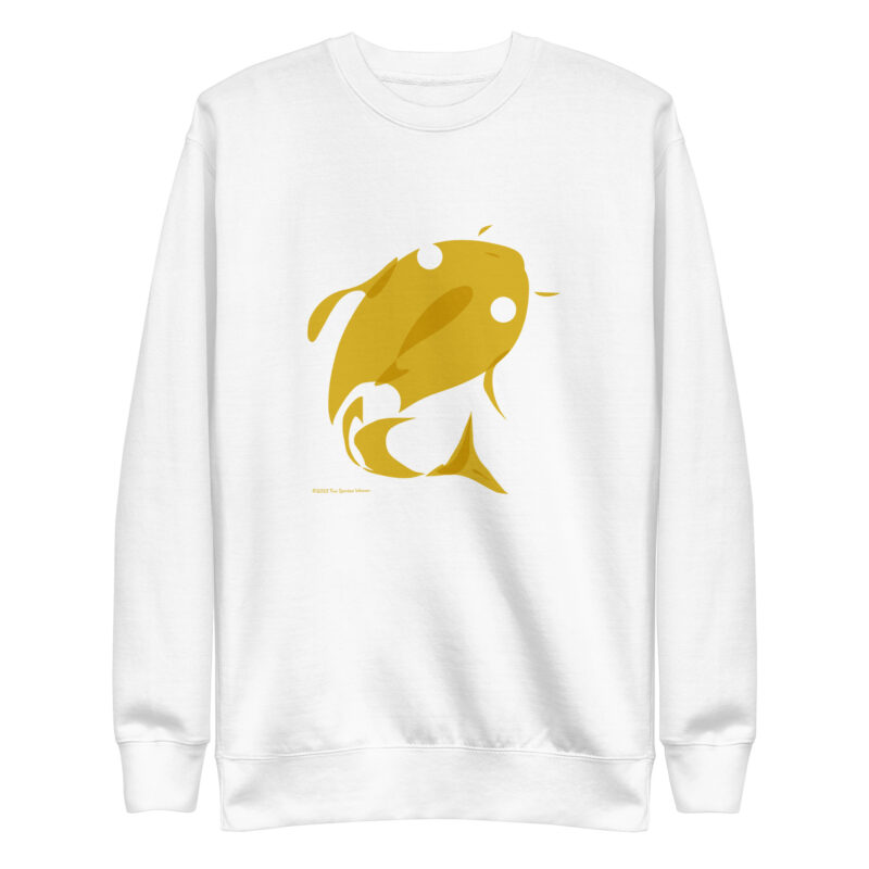 GOLD FISH - Unisex Premium Sweatshirt - Image 8