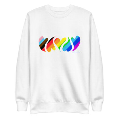 HEARTS OF PRIDE - Unisex Premium Sweatshirt