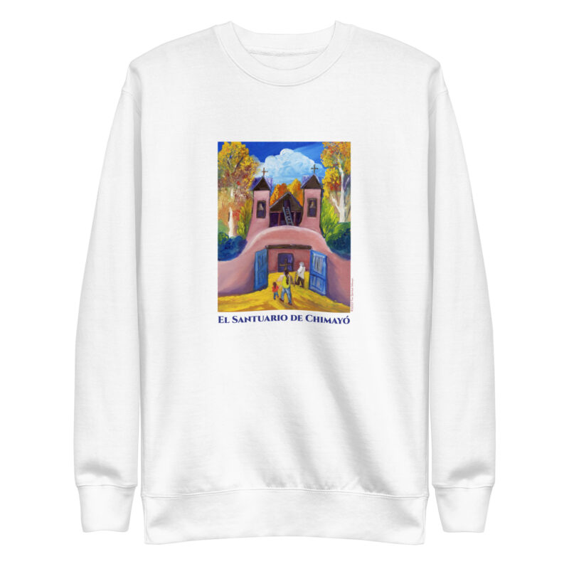 VISITING EL SANTUARIO - Unisex Premium Sweatshirt - Image 3