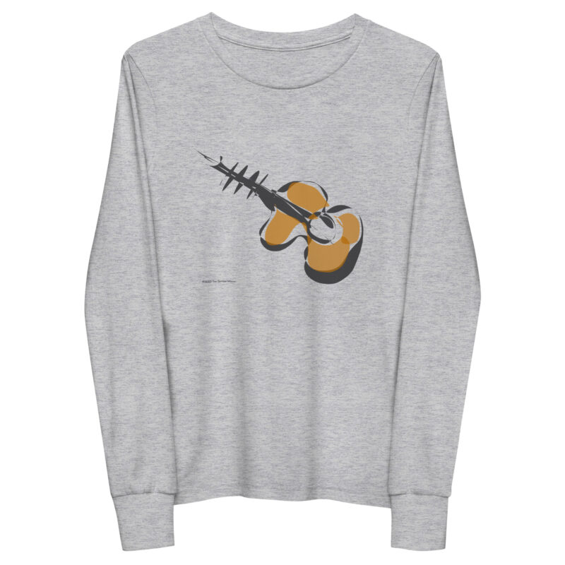 GUITAR - Youth Long Sleeve Tee - Image 4
