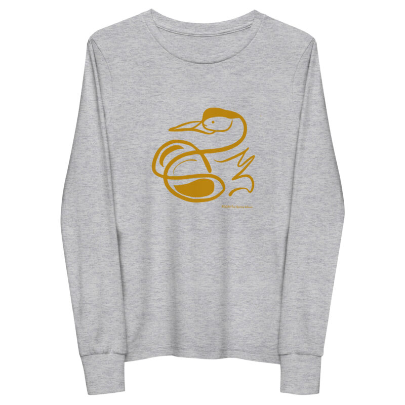 GOLD SWAN - Youth Long Sleeve Tee - Image 4