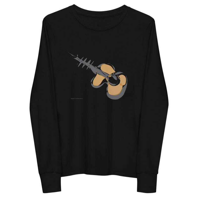 GUITAR - Youth Long Sleeve Tee - Image 2
