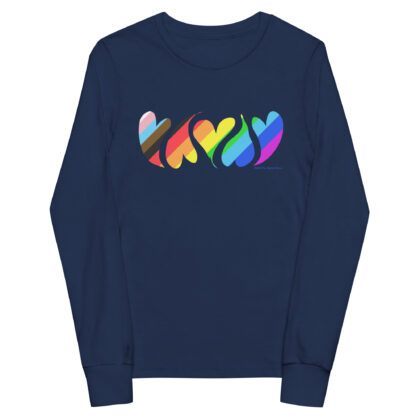 HEARTS OF PRIDE - Youth Long Sleeve Tee