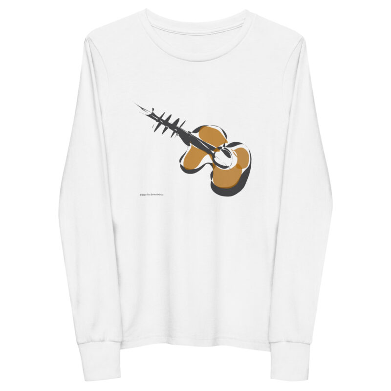 GUITAR - Youth Long Sleeve Tee - Image 5