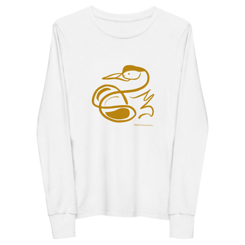 GOLD SWAN - Youth Long Sleeve Tee - Image 5