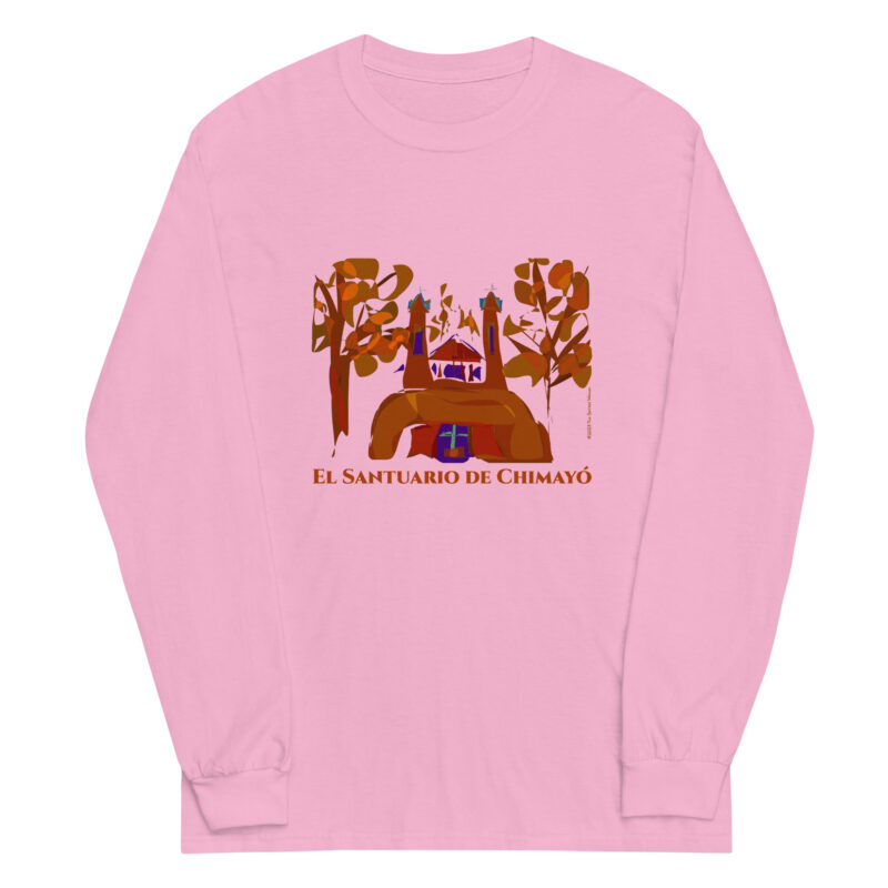 EL SANTUARIO IN FALL - Men’s Long Sleeve Tee - Image 11