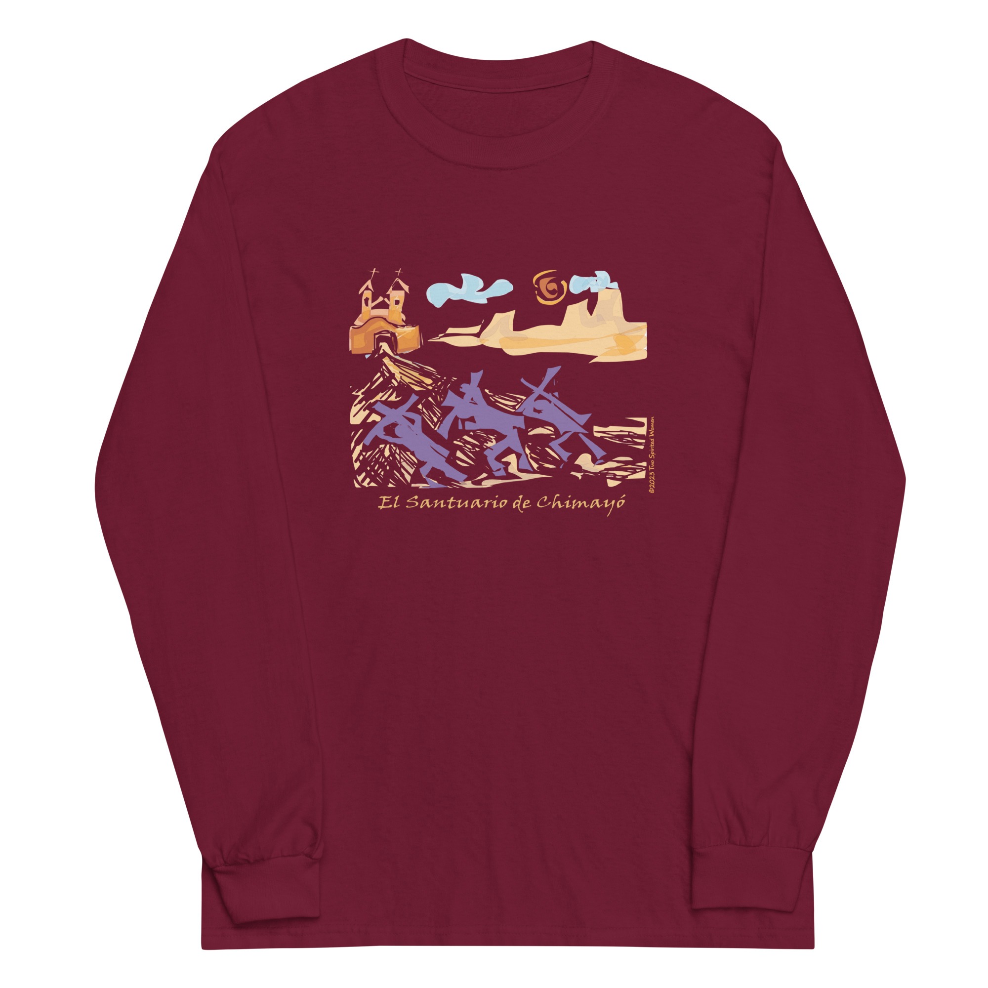 CHIMAYO PILGRIMAGE - Men’s Long Sleeve Tee - Image 3