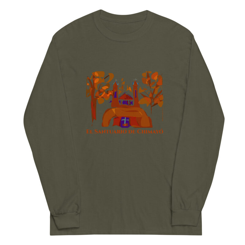 EL SANTUARIO IN FALL - Men’s Long Sleeve Tee - Image 6