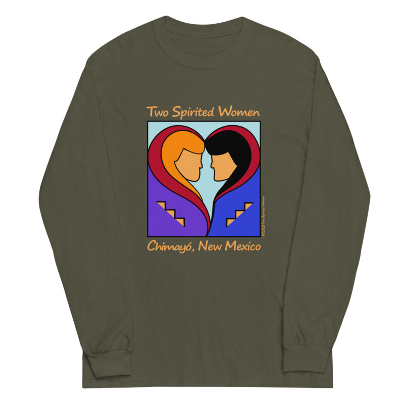 TWO SPIRITED WOMEN - Men’s Long Sleeve Tee - Image 2