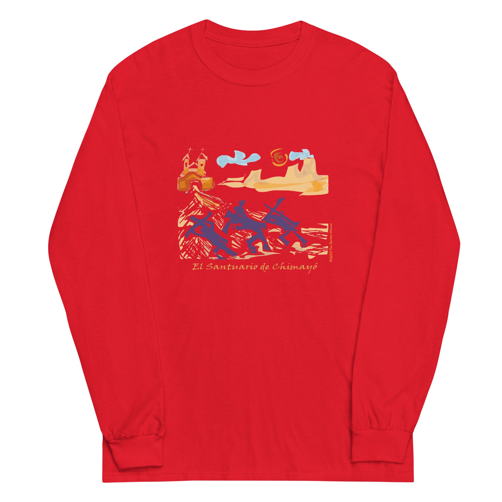 CHIMAYO PILGRIMAGE - Men’s Long Sleeve Tee - Image 7
