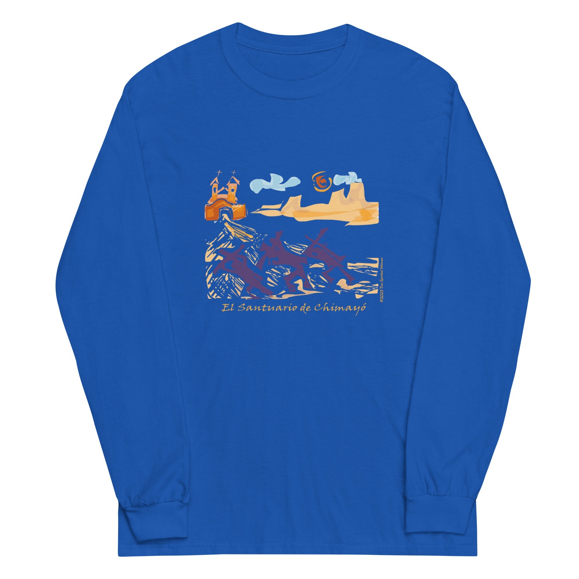 CHIMAYO PILGRIMAGE - Men’s Long Sleeve Tee - Image 8