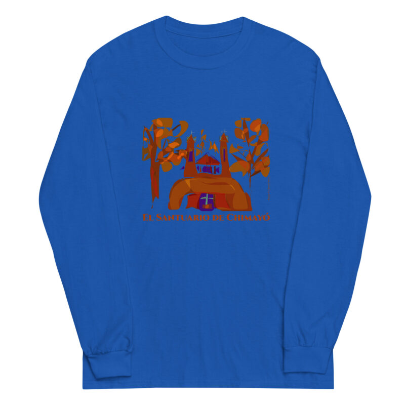 EL SANTUARIO IN FALL - Men’s Long Sleeve Tee - Image 5