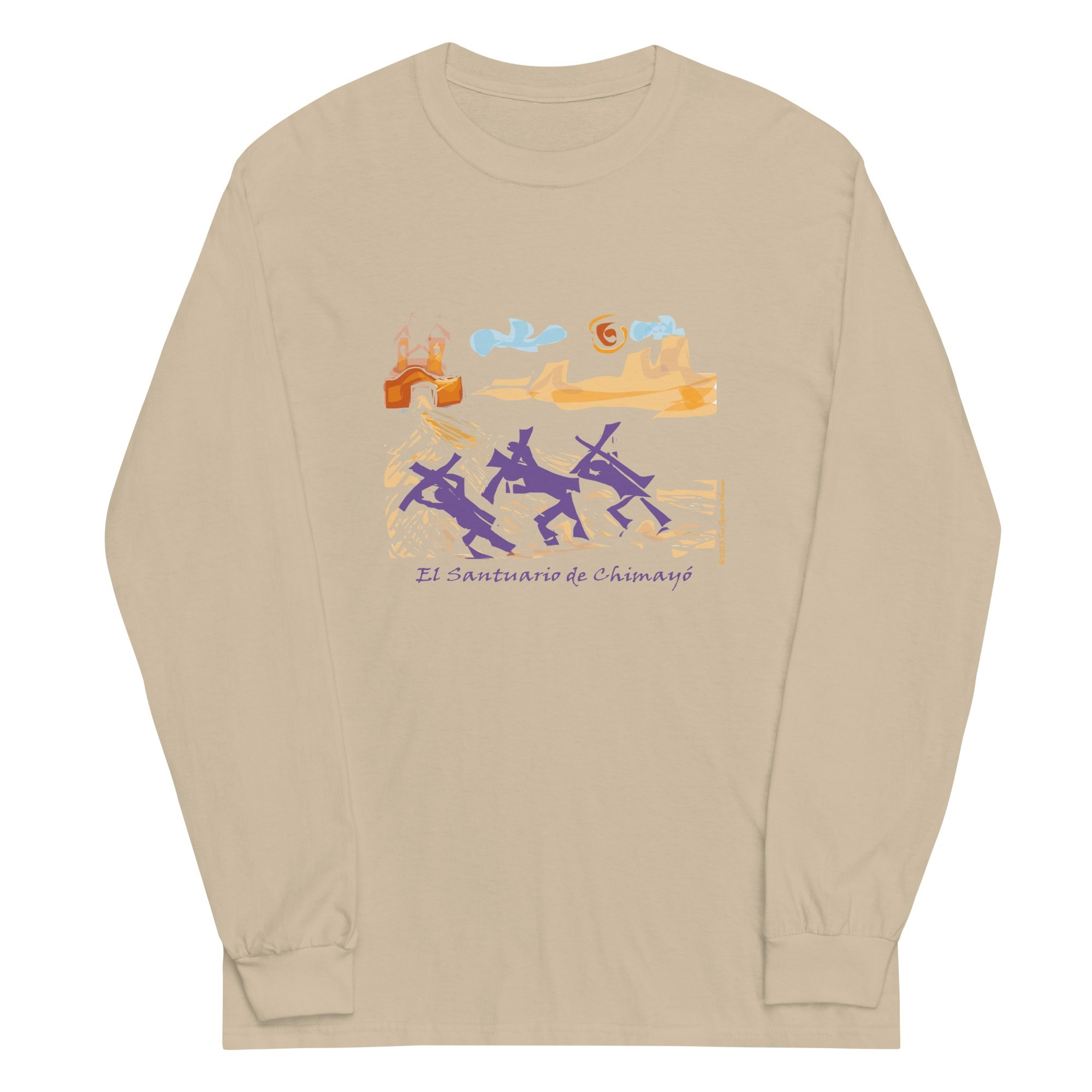 CHIMAYO PILGRIMAGE - Men’s Long Sleeve Tee - Image 12