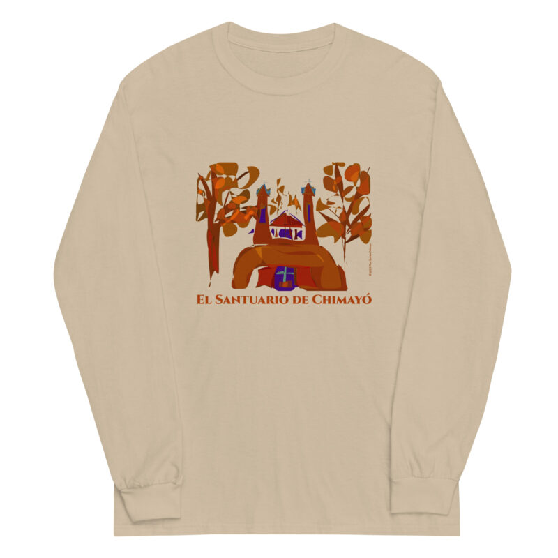 EL SANTUARIO IN FALL - Men’s Long Sleeve Tee - Image 10