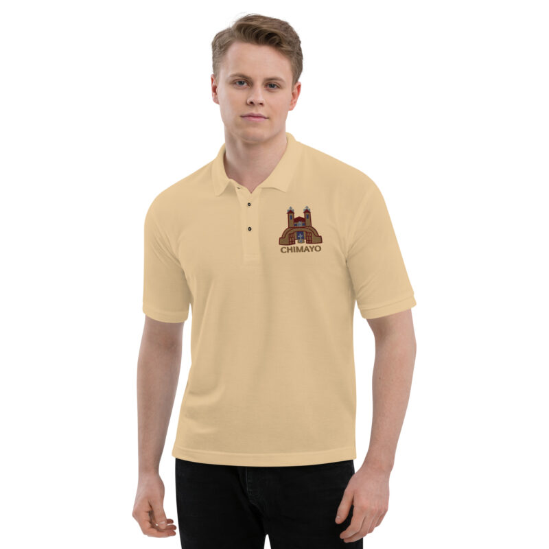 SANTUARIO EMBROIDERY - Men's Premium Polo - Image 6