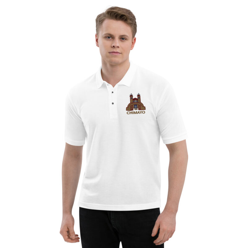 SANTUARIO EMBROIDERY - Men's Premium Polo - Image 7