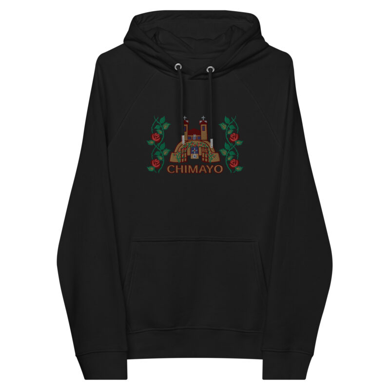 EL SANTUARIO DE CHIMAYO - Premium Unisex Eco Hoodie (embroidered) - SALE! - Image 10