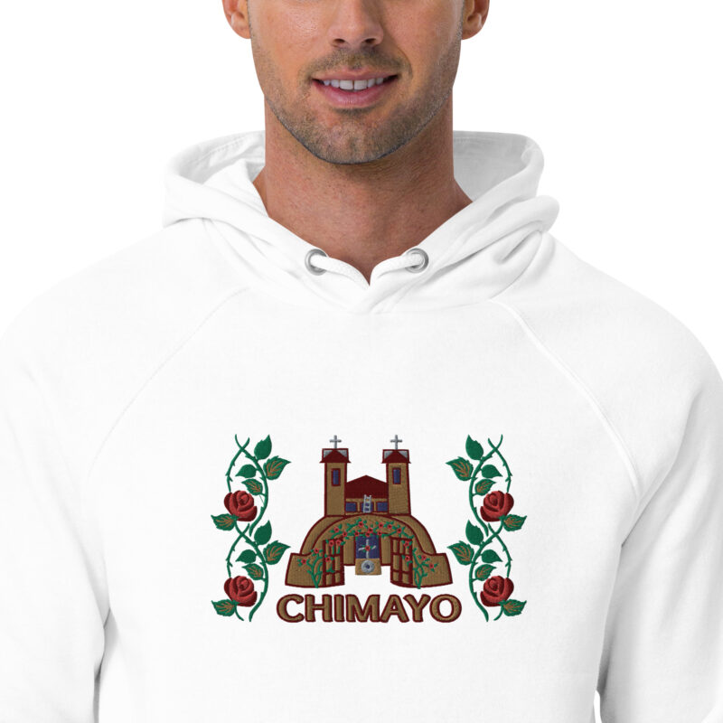 EL SANTUARIO DE CHIMAYO - Premium Unisex Eco Hoodie (embroidered) - SALE!