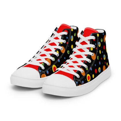 DOTTY - Women’s High Top Canvas Shoes