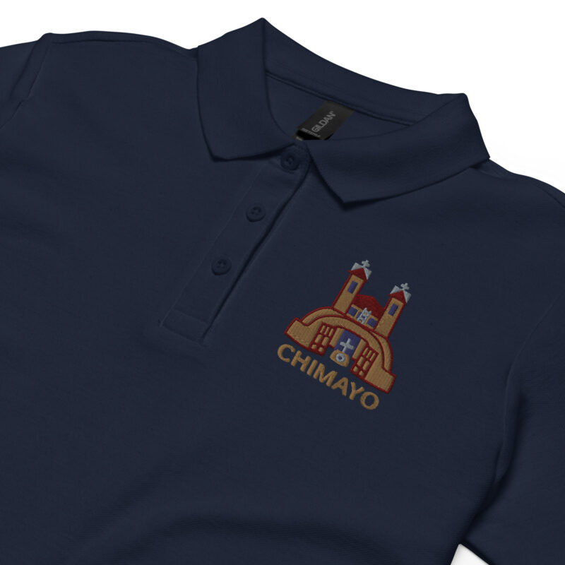 SANTUARIO EMBROIDERY - Women’s Piqué Polo Shirt