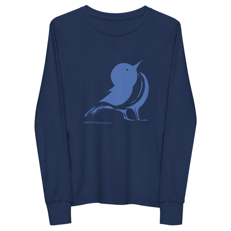 SONGBIRD I - Youth Long Sleeve Tee - Image 2