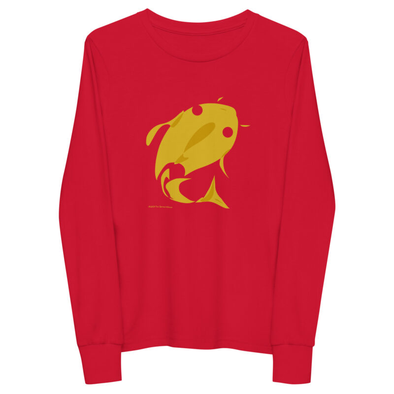 GOLD FISH - Youth Long Sleeve Tee - Image 3