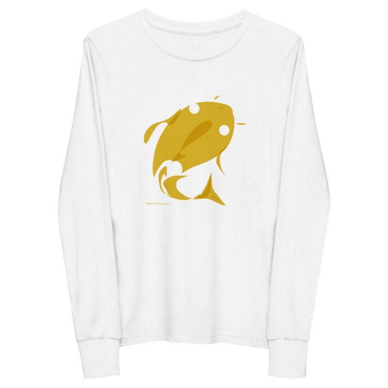 GOLD FISH - Youth Long Sleeve Tee - Image 5