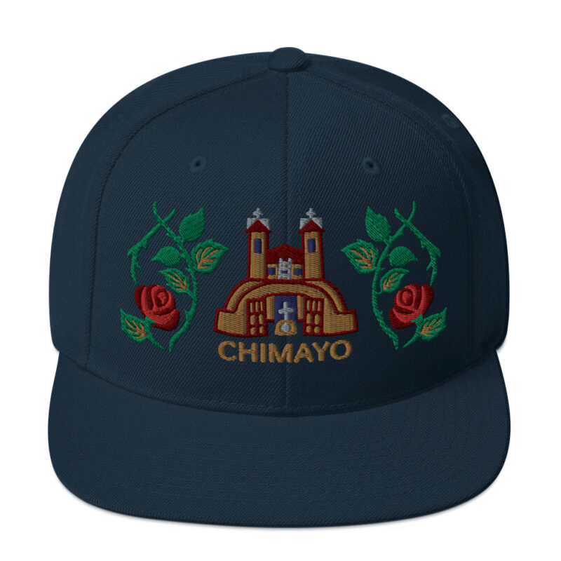 EL SANTUARIO WITH ROSES - Embroidered Snapback Hat