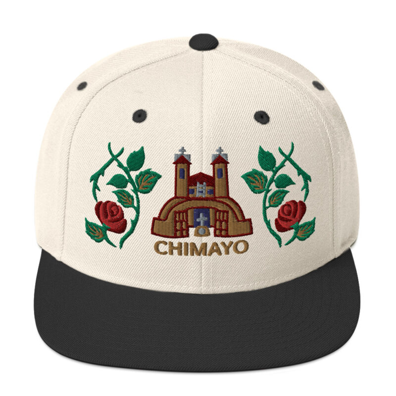 EL SANTUARIO WITH ROSES - Embroidered Snapback Hat - Image 19