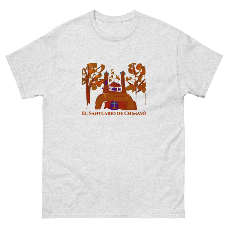 SANTUARIO DE CHIMAYO IN FALL - Men's Classic T-Shirt - Image 9