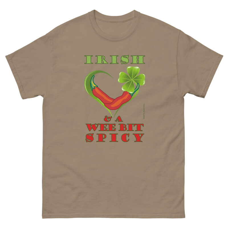 IRISH & A WEE BIT SPICY -  Men's Classic Tee - Image 6