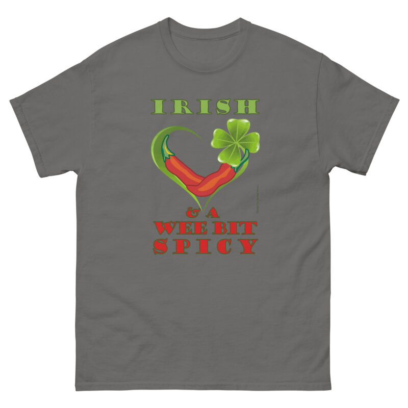 IRISH & A WEE BIT SPICY -  Men's Classic Tee - Image 8